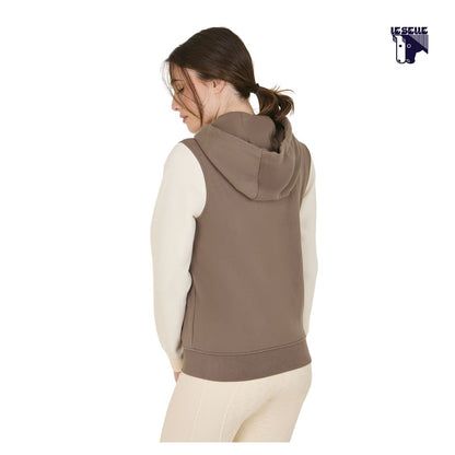 FELPA EQUESTRO BICOLOR - FANGO
