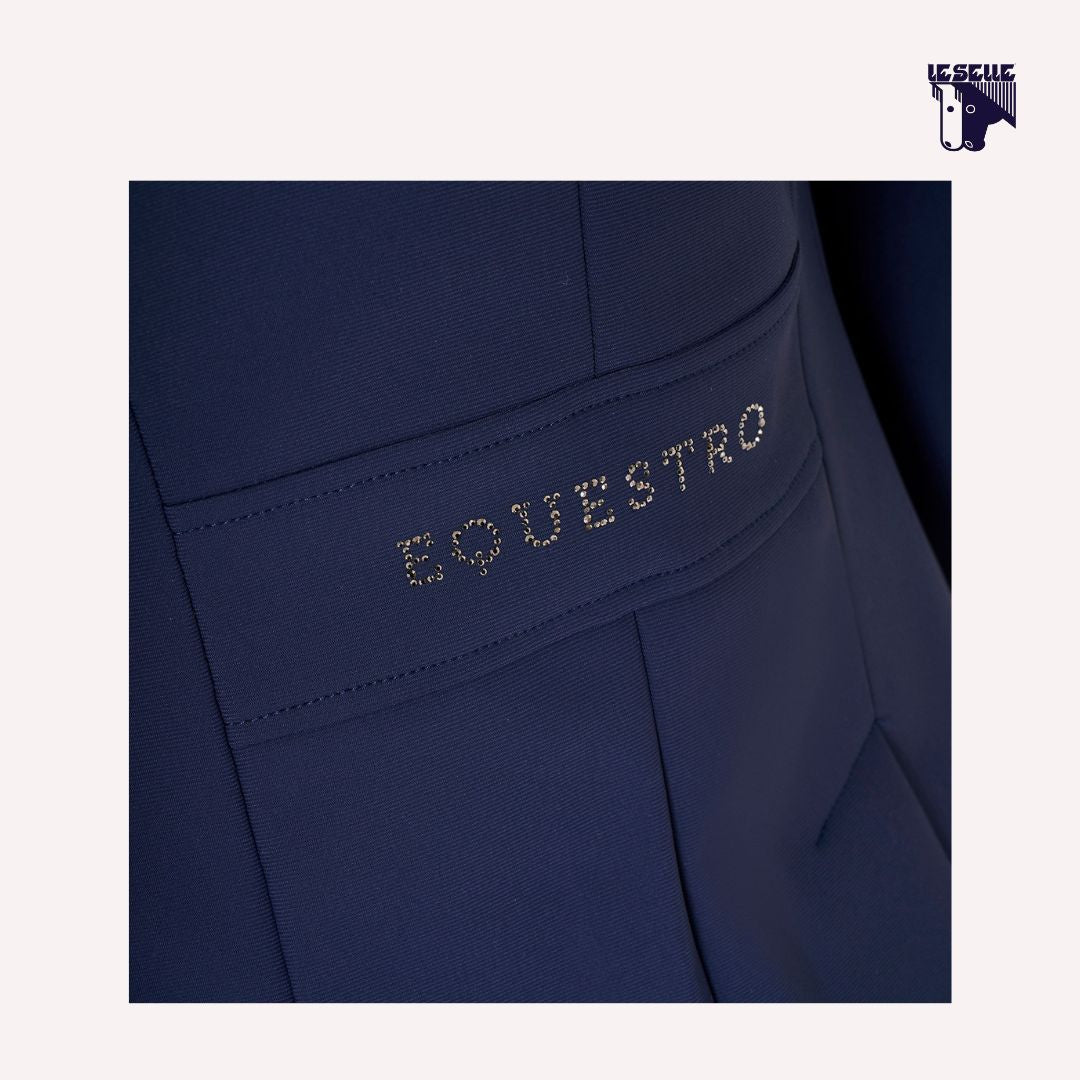 GIACCA EQUESTRO DA CONCORSO STRASS - BLU