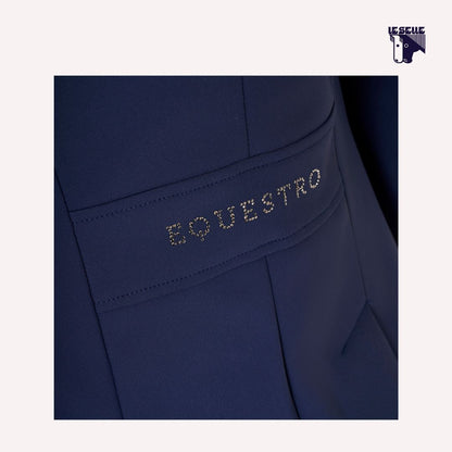 GIACCA EQUESTRO DA CONCORSO STRASS - BLU