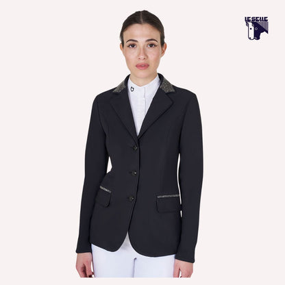 GIACCA EQUESTRO DA CONCORSO STRASS - NERO