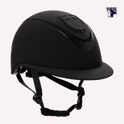 CAP EQUESTRO LOGO EMBOSSED POLO - NERO