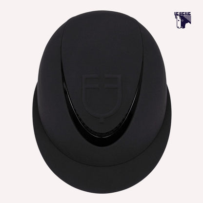 CAP EQUESTRO LOGO EMBOSSED POLO - NERO