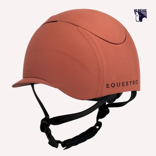 CAP EQUESTRO LOGO EMBOSSED LADY - MARRON