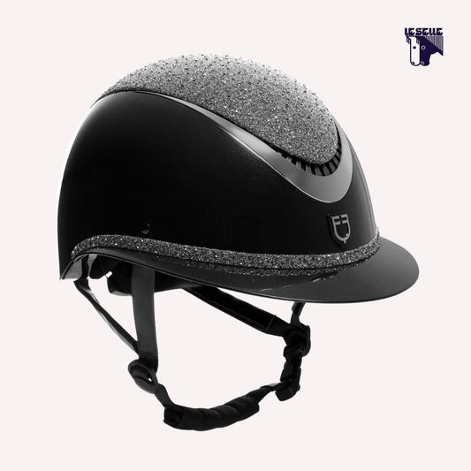 CAP EQUESTRO LUXURY - NERO/ARGENTO