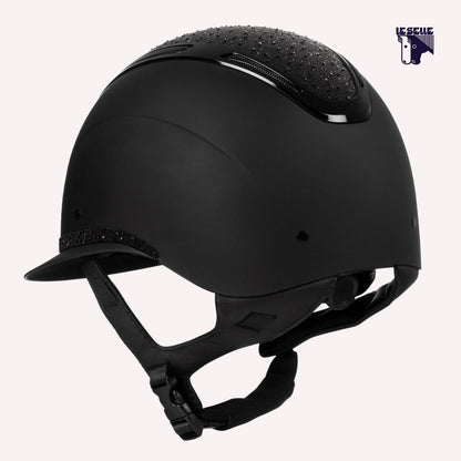 CAP EQUESTRO APOCALYPSE LADY - NERO E CRISTALLI