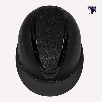 CAP EQUESTRO APOCALYPSE LADY - NERO E CRISTALLI