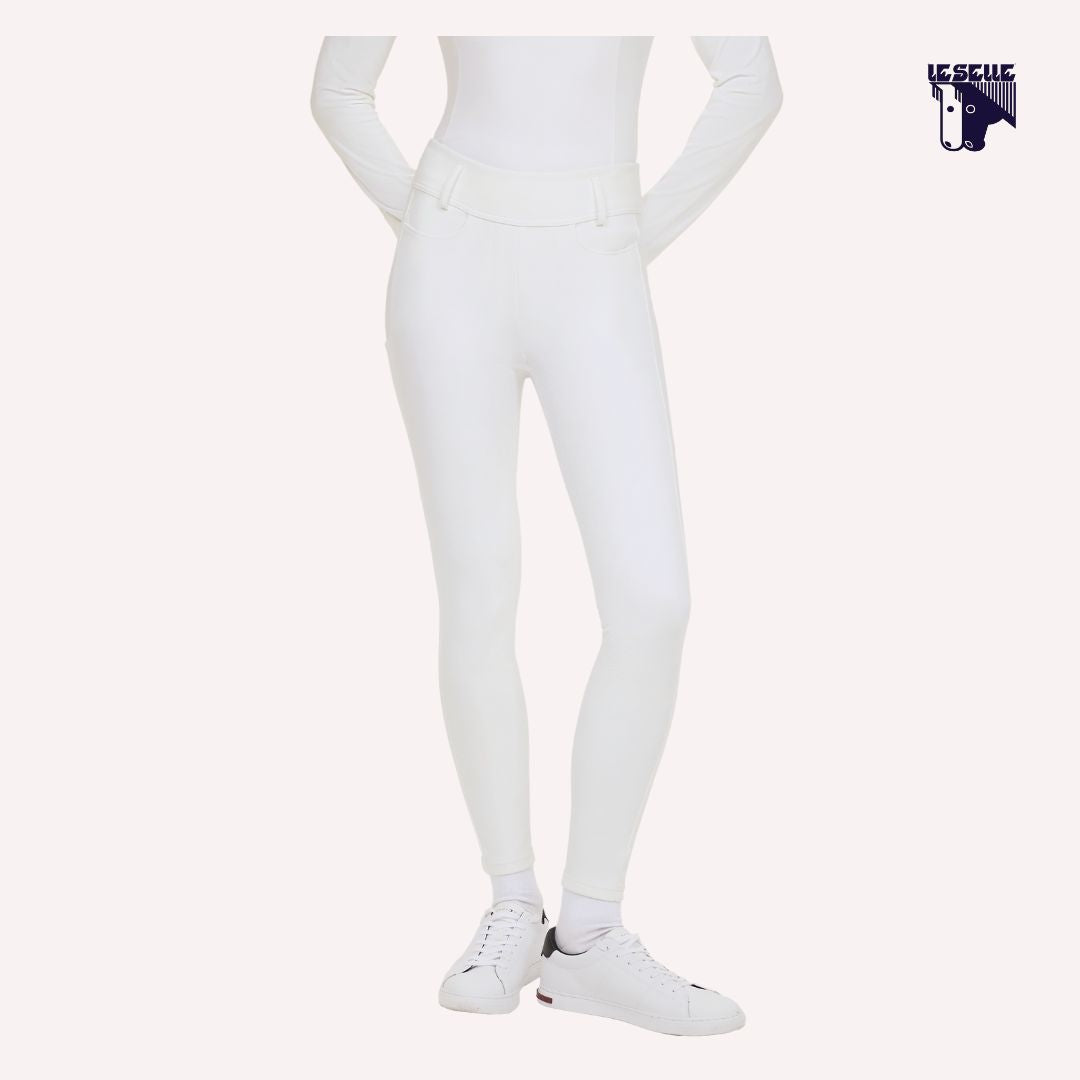 LEGGINGS INVERNALI TOMMY HILFIGER ELMIRA - BIANCO