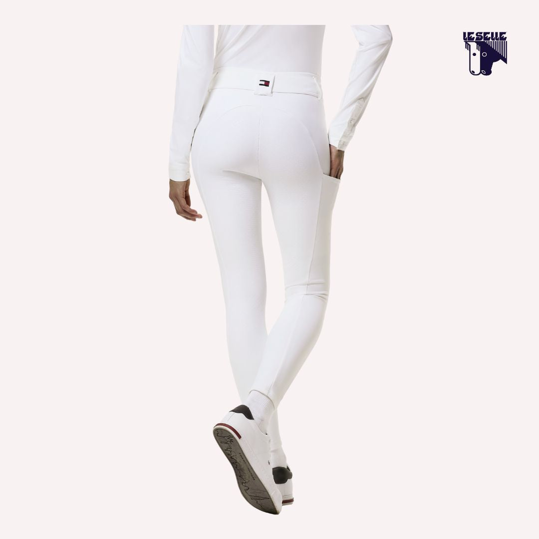 LEGGINGS INVERNALI TOMMY HILFIGER ELMIRA - BIANCO