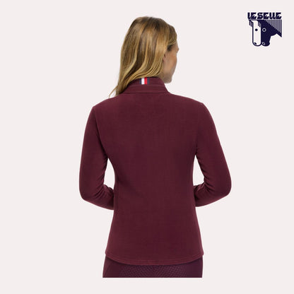FELPA TOMMY HILFIGER ELMONTE - DEEP BURGUNDY
