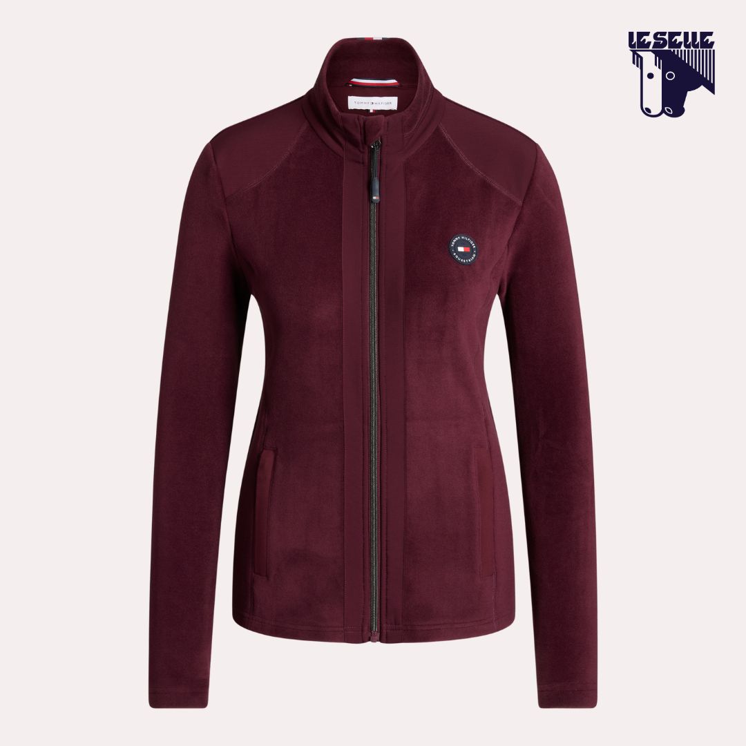 FELPA TOMMY HILFIGER ELMONTE - DEEP BURGUNDY