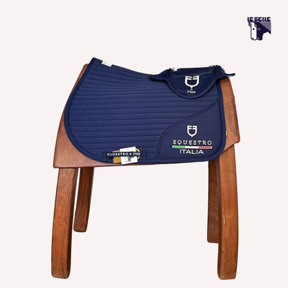 SOTTOSELLA E CUFFIETTA EQUESTRO X FISE - BLU