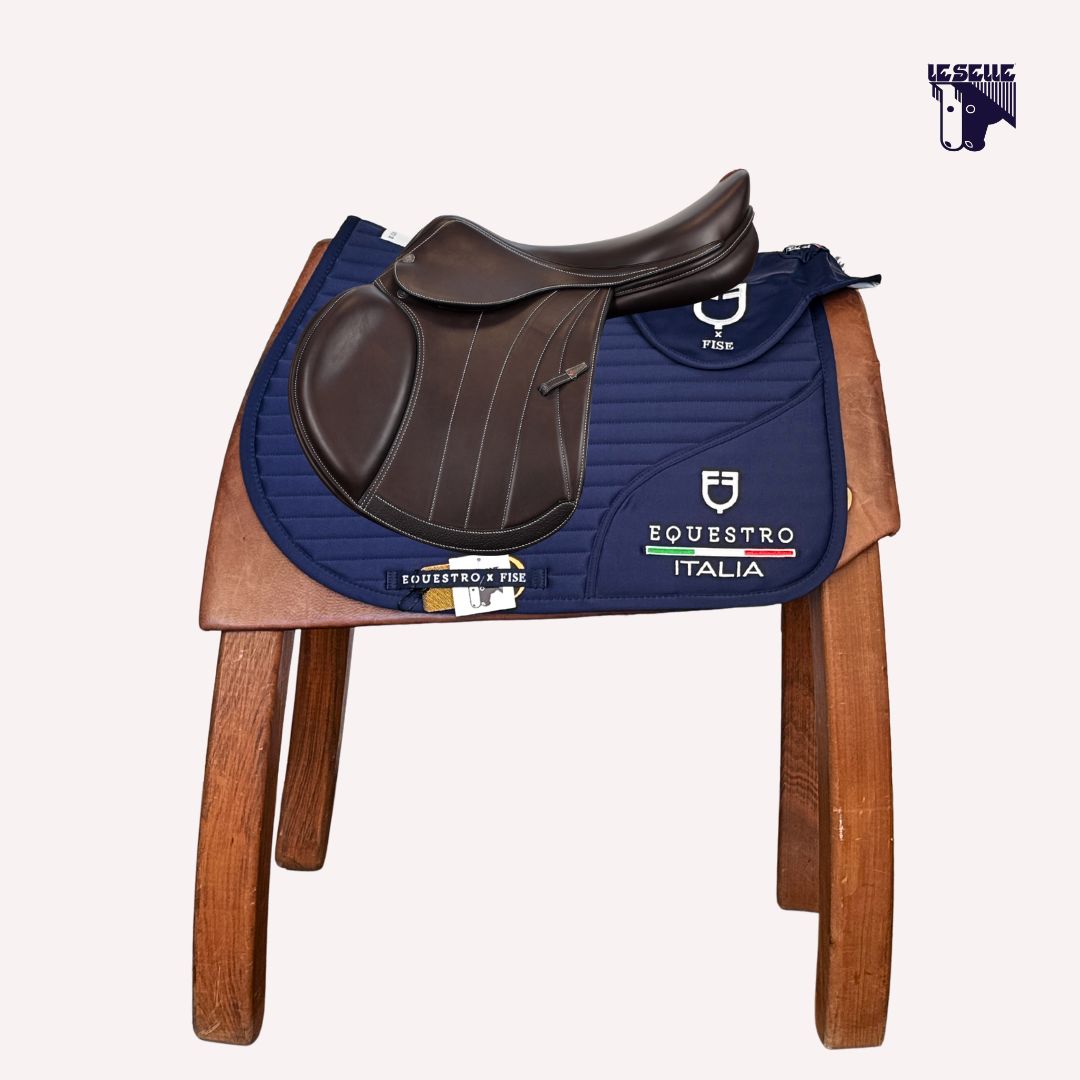 SOTTOSELLA E CUFFIETTA EQUESTRO X FISE - BLU