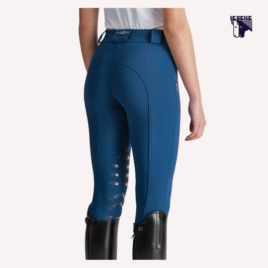 PANTALONI SARM HIPPIQUE GEMMA - OCEAN BLUE