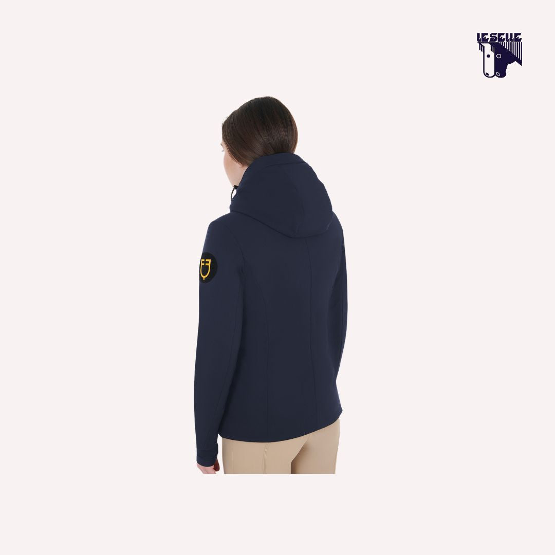 PIUMINO EQUESTRO - BLU