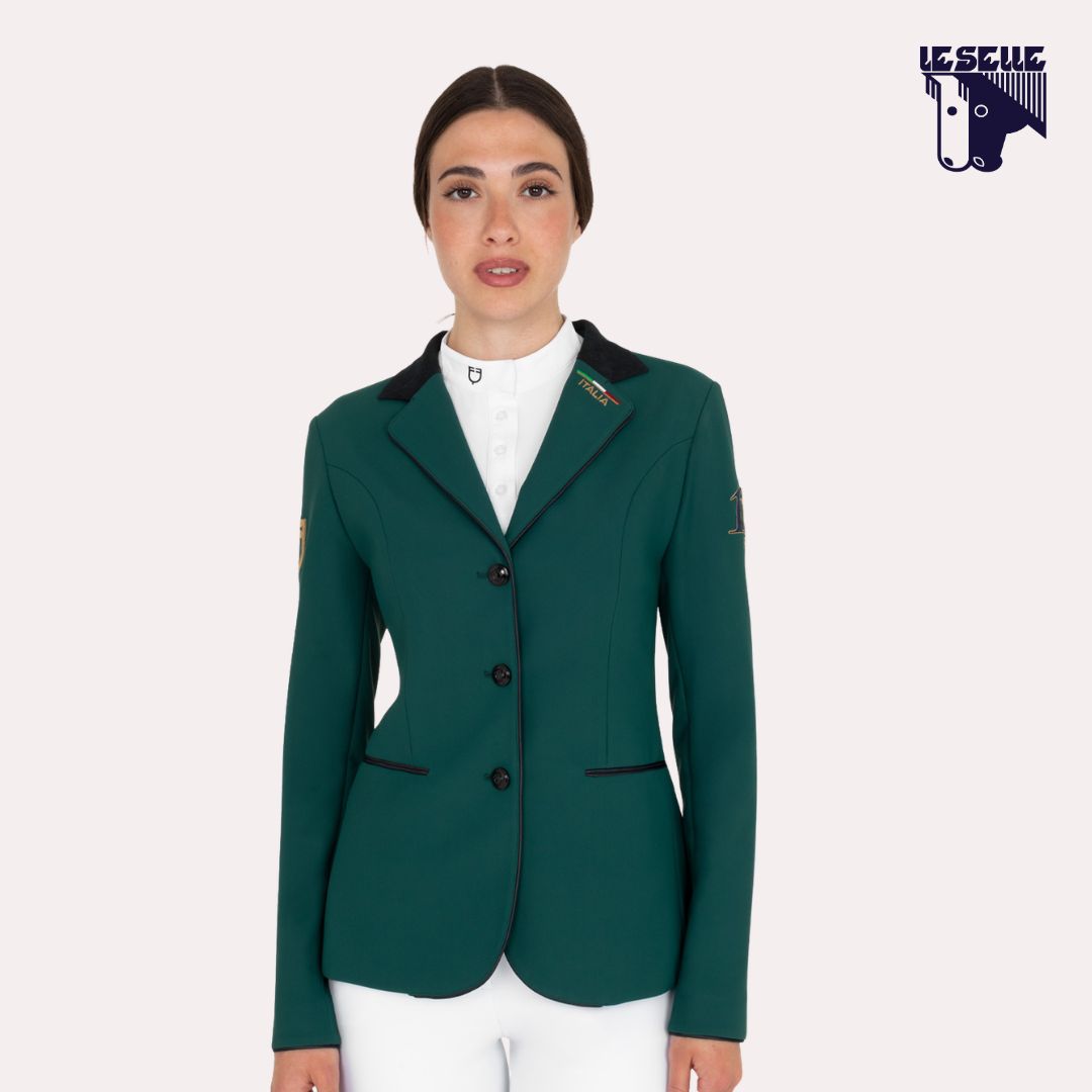 GIACCA DA CONCORSO EQUESTRO EXCLUSIVE CENTENARY - VERDE