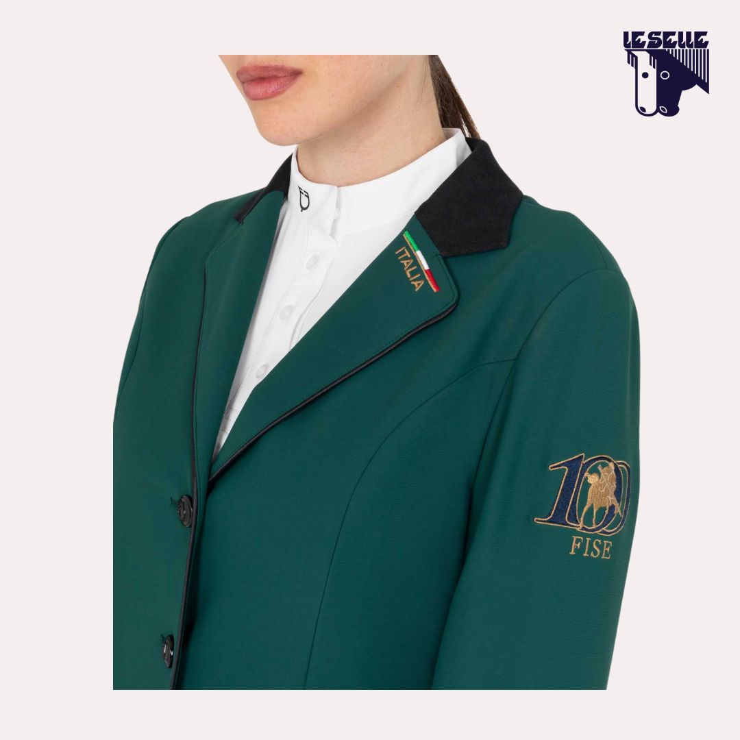 GIACCA DA CONCORSO EQUESTRO EXCLUSIVE CENTENARY - VERDE