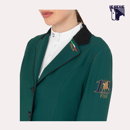 GIACCA DA CONCORSO EQUESTRO EXCLUSIVE CENTENARY - VERDE