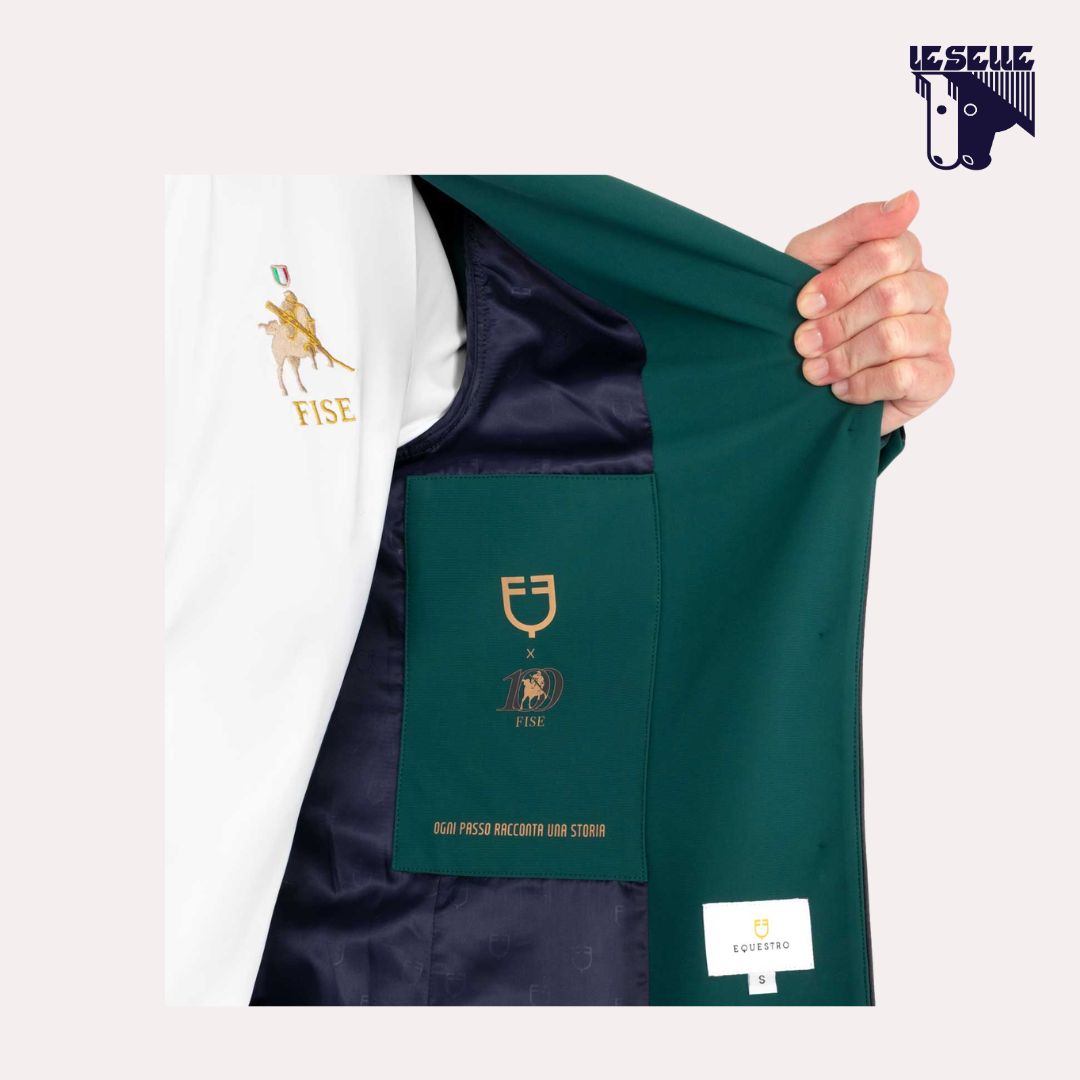 GIACCA DA CONCORSO EQUESTRO EXCLUSIVE CENTENARY - VERDE