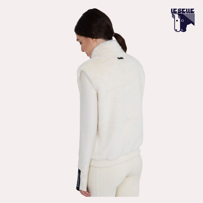 SMANICATO EQUESTRO FAUX FUR - ANTIQUE WHITE