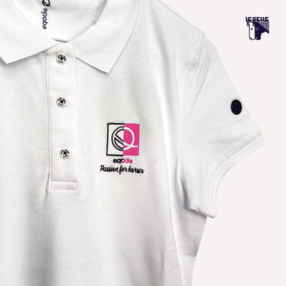 POLO EQODE BY EQUILINE TEMPO LIBERO - BIANCO