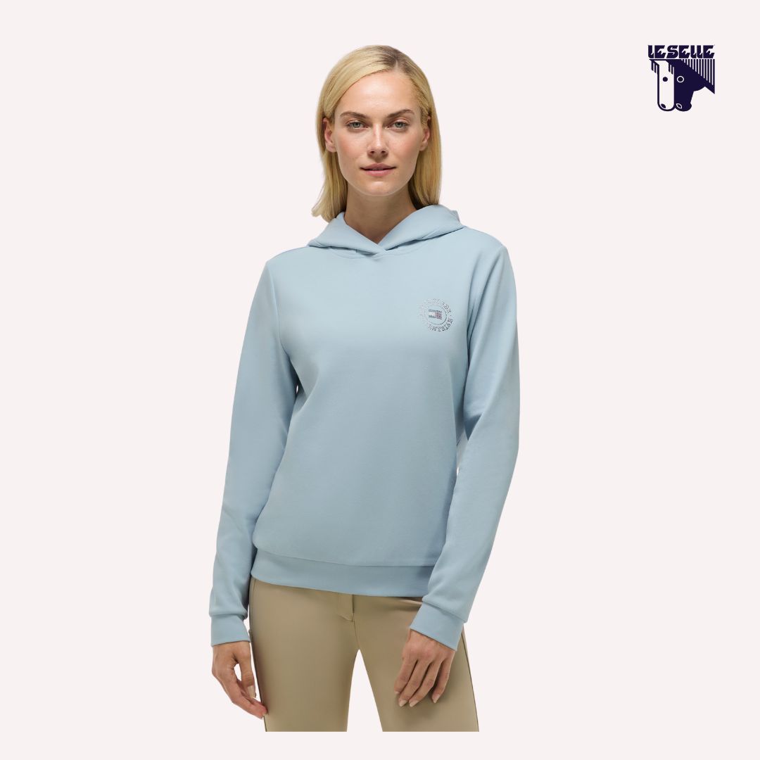 FELPA TOMMY HILFIGER HOLLYWOOD - AZZURRO
