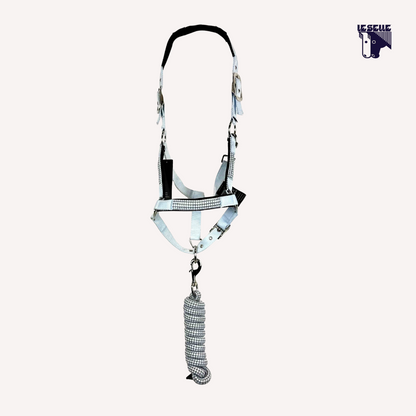 EQUILINE CUATES HALTER AND LEADLINE - ICE