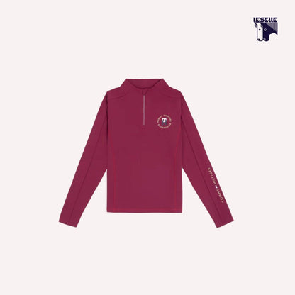 TRAINING TOP TOMMY HILFIGER MILO - BORDEAUX