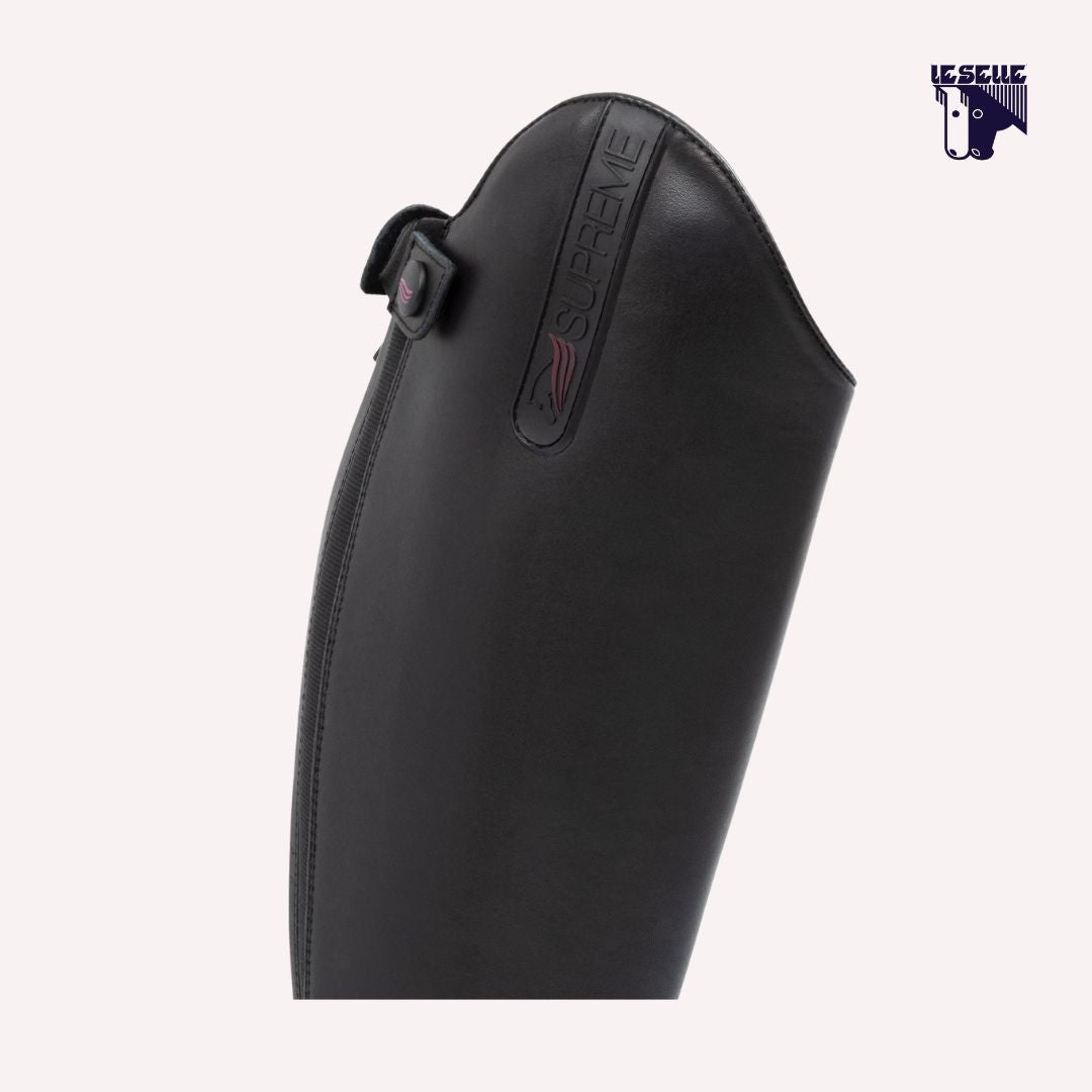 STIVALI CON LACCI SUPREME - NERO