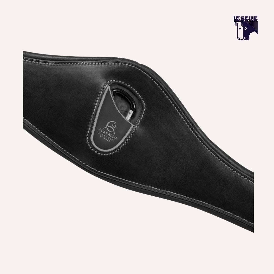 ACAVALLO GIRTH CANDY BLACK