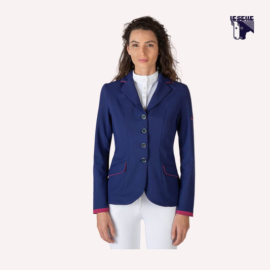 GIACCA AMANDA SARM HIPPIQUE - BLU/FUXIA
