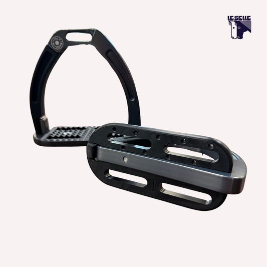STAFFA DI SICUREZZA EQUIPE - TITANIO/NERO