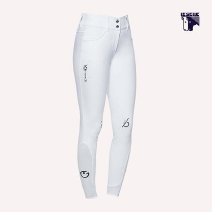 PANTALONI CT TEAM CAVALLERIA TOSCANA - BIANCO