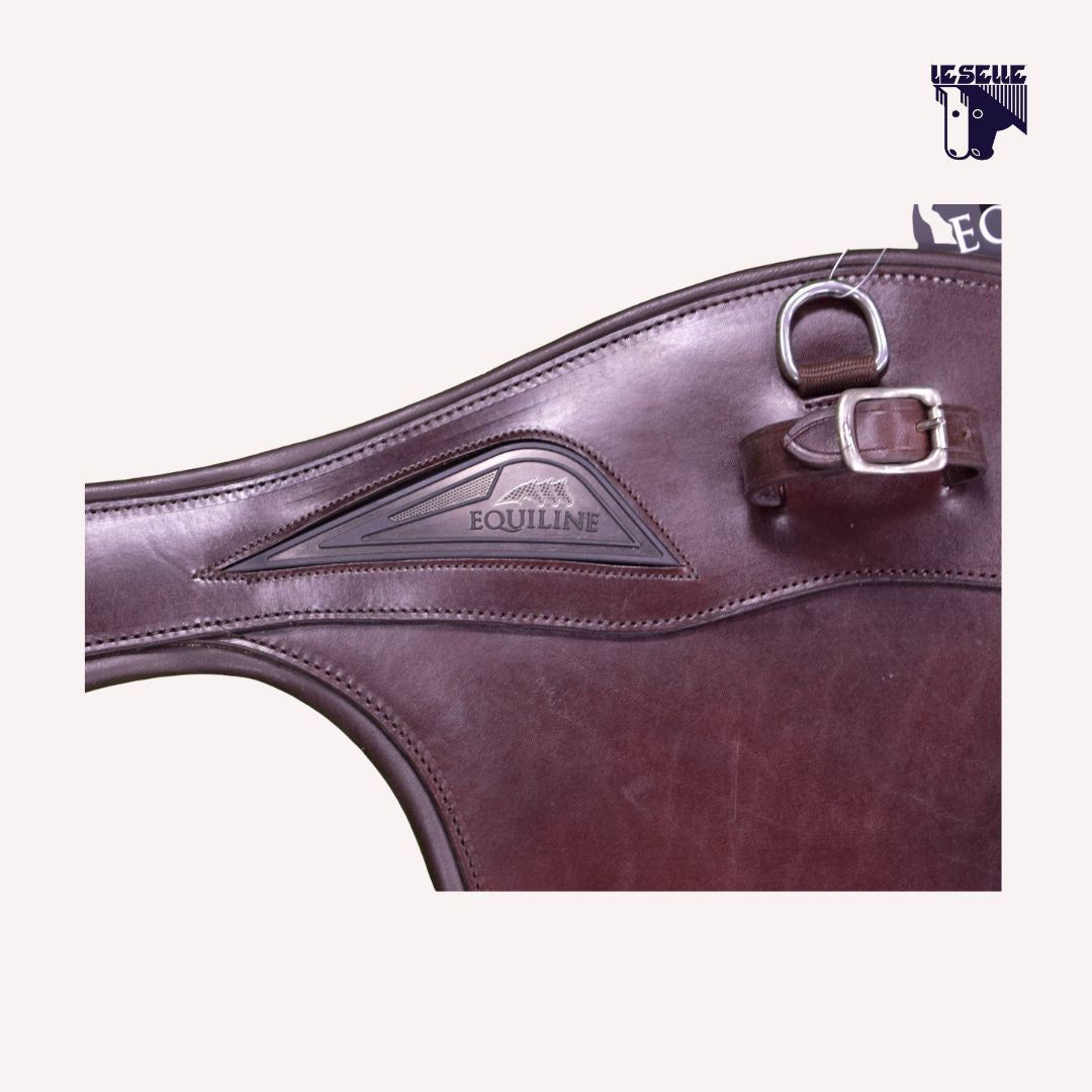 EQUILINE BROWN STUD PROTECTION GIRTH