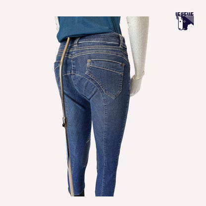 JEANS GRIP AL GINOCCHIO ANIMO - DENIM