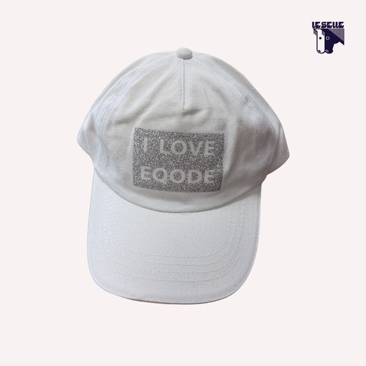 CAPPELLO BASEBALL  CON PATCH EQODE - BIANCO