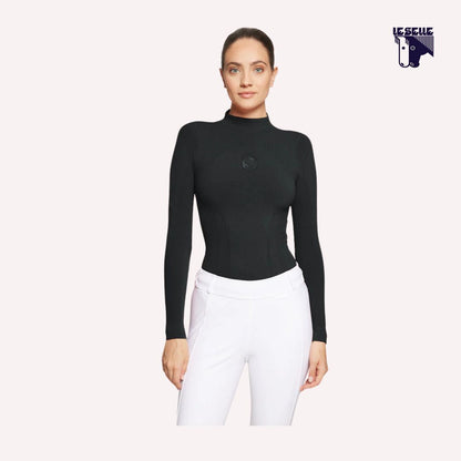 MAGLIA ALICIA TURTLE NECK SAMSHIELD - BLU