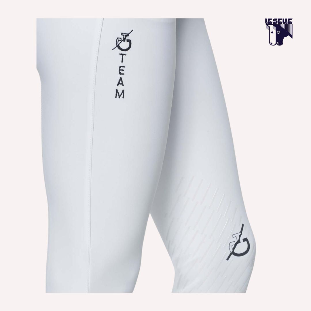 PANTALONI CT TEAM CAVALLERIA TOSCANA - BIANCO