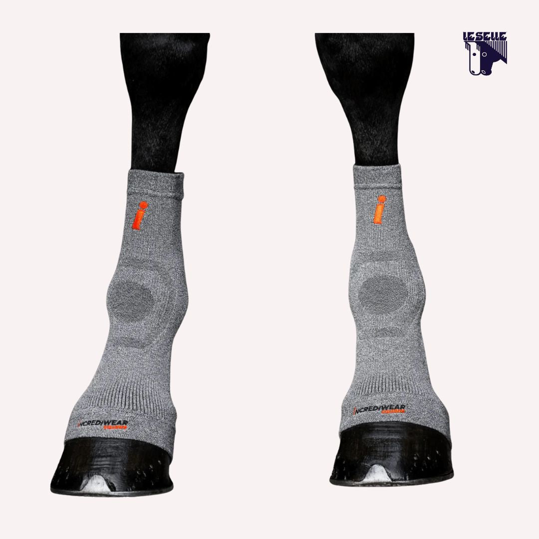CIRCULATION HOOF SOCKS INCREDIWEAR EQUINE - GRIGIO