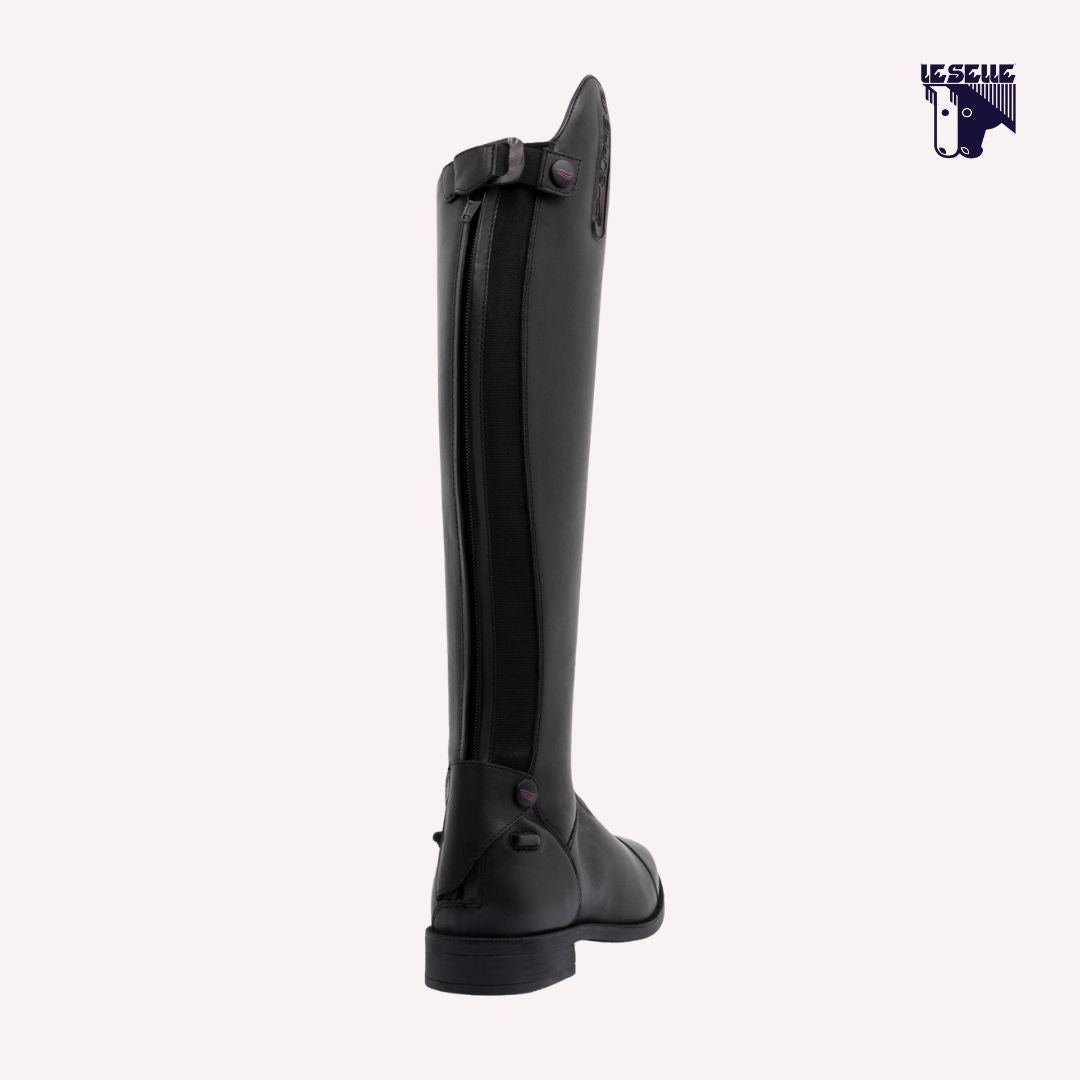 STIVALI CON LACCI SUPREME - NERO