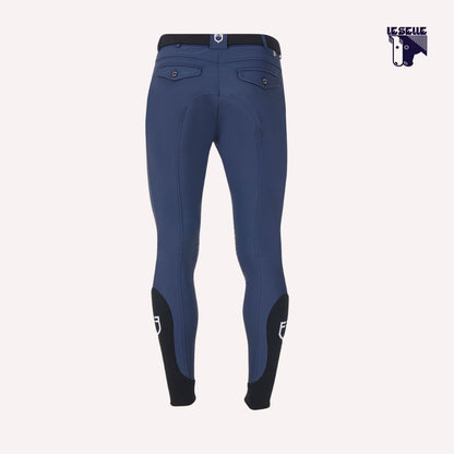 PANTALONI GRIP AL GINOCCHIO EQUESTRO PER FISE - BLU