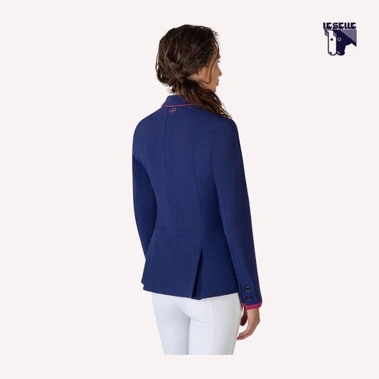 GIACCA AMANDA SARM HIPPIQUE - BLU/FUXIA