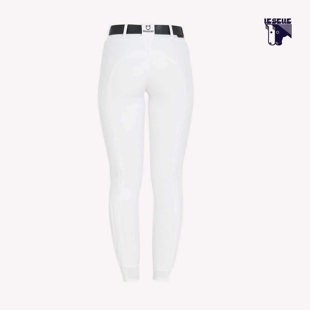 PANTALONI EQUESTRO ZENDA - BIANCO