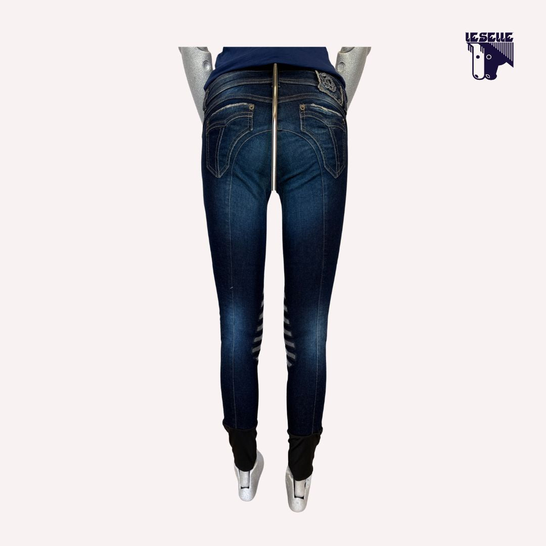 JEANS GRIP AL GINOCCHIO ANIMO - DENIM