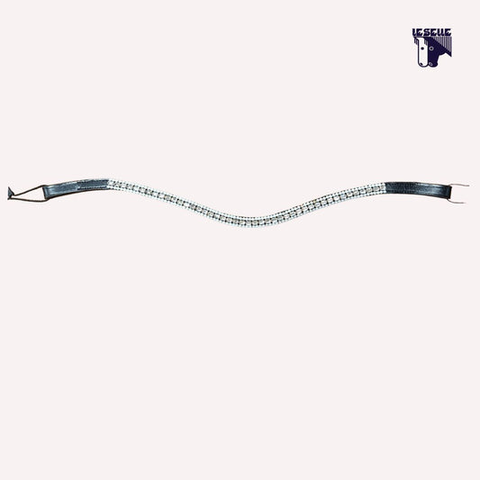FRONTALINO SILVERLINE TACK - BIANCO OVALE