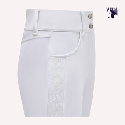 CT ARGYLE PRINT BREECHES - BIANCO