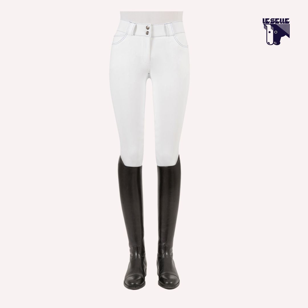 PANTALONI SARM HIPPIQUE NADIA - BIANCO