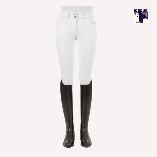 PANTALONI SARM HIPPIQUE NADIA - BIANCO