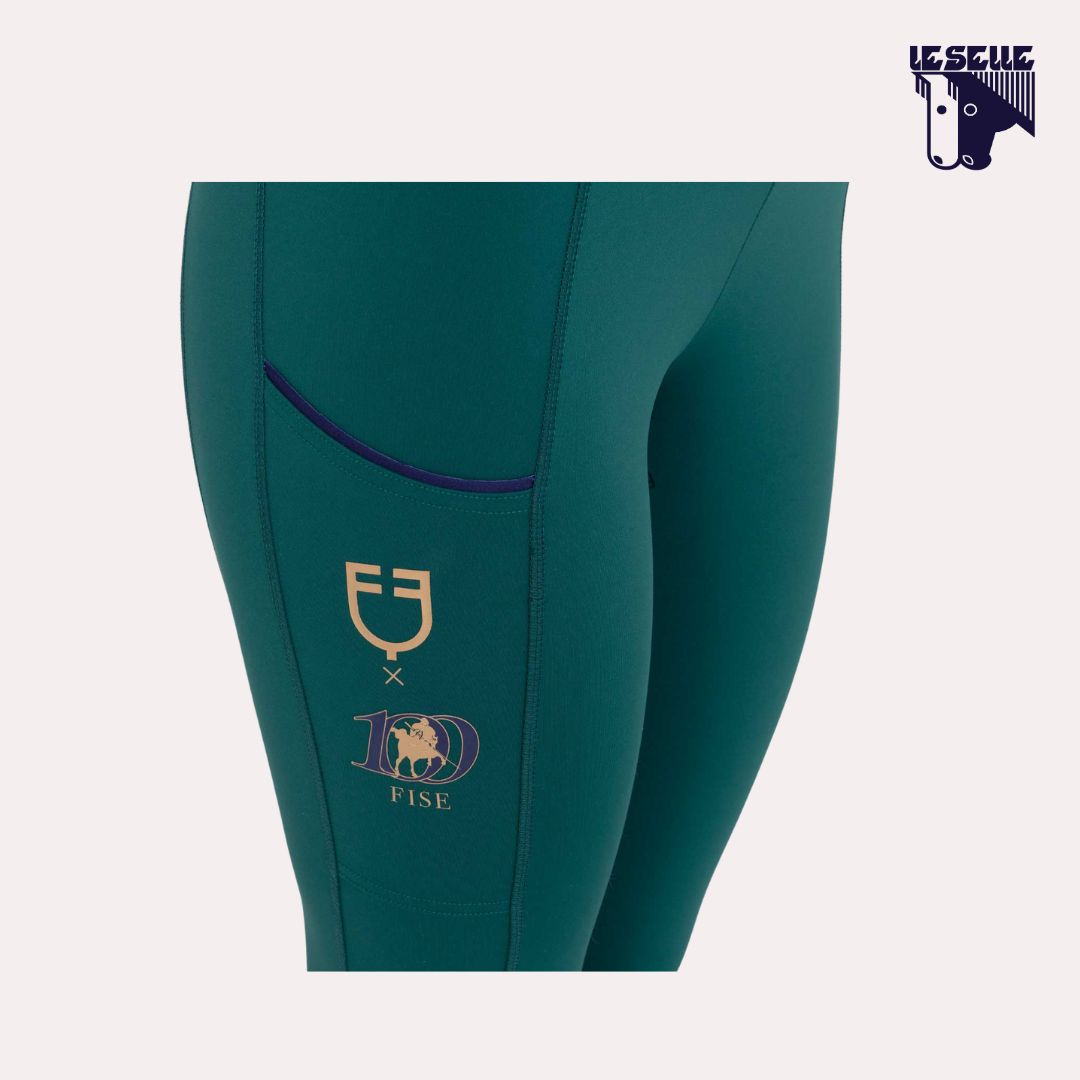 LEGGINGS EQUESTRO EXCLUSIVE CENTENARY - VERDE