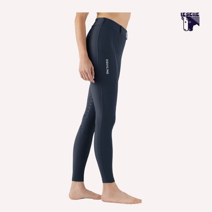 LEGGINGS EQUILINE EQCLESSK - BLU