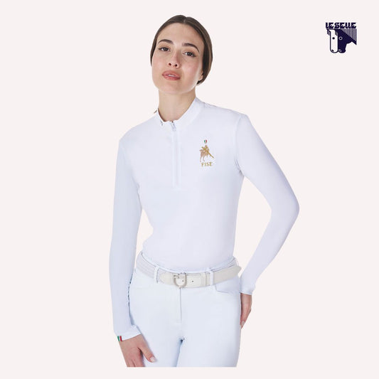POLO CONCORSO EQUESTRO X FISE - MANICHE LUNGHE